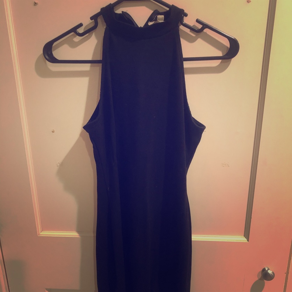 Simple black dress